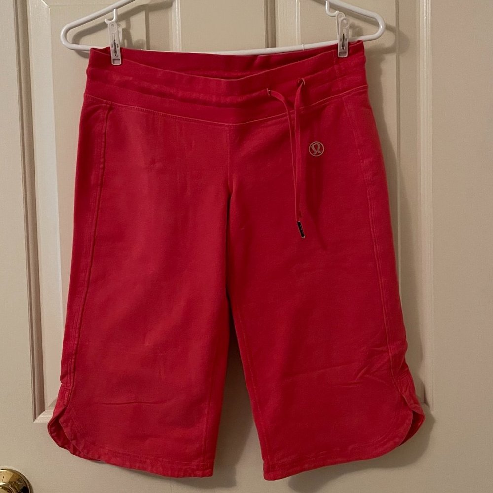 Lululemon Sweat Crops Size small